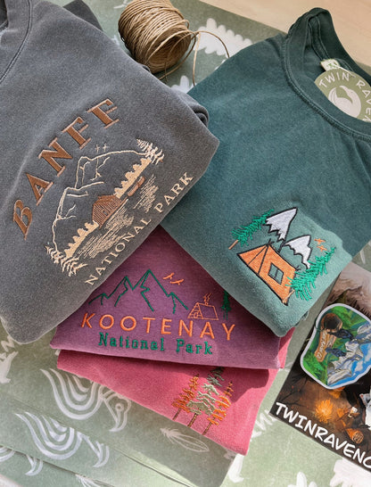 Retro Kootenay National Park Tee