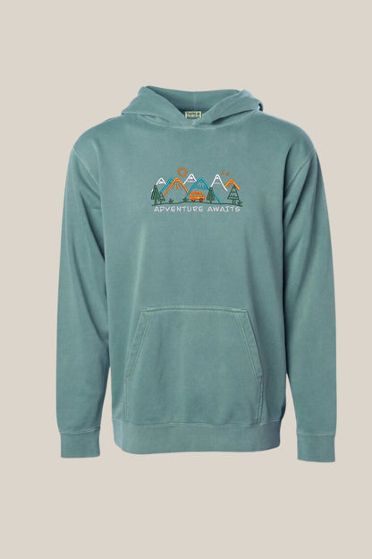 Youth Adventure Awaits Hoodie