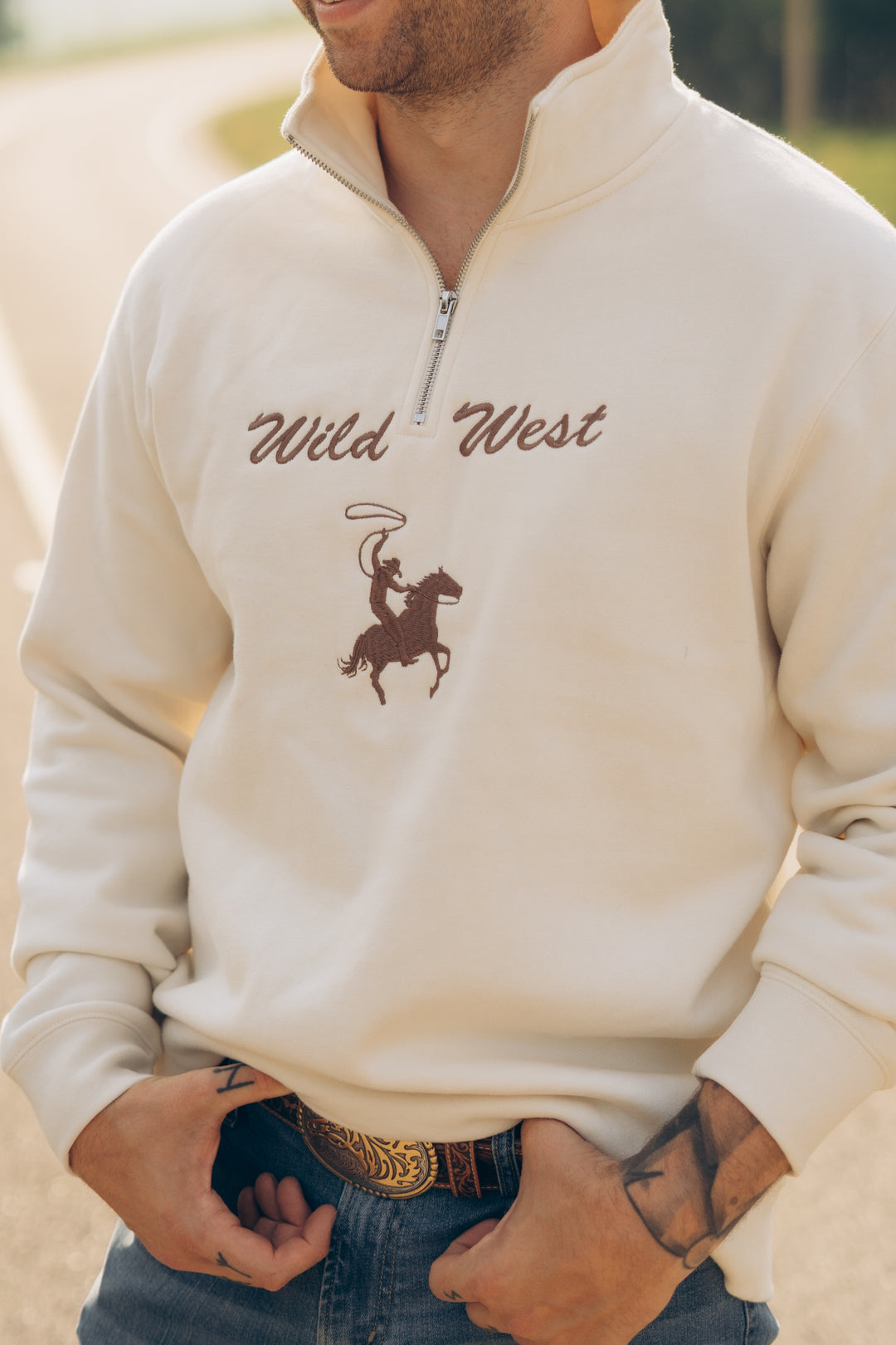 Wild West Quarter Zip