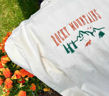 Retro Rocky Mountains Tee