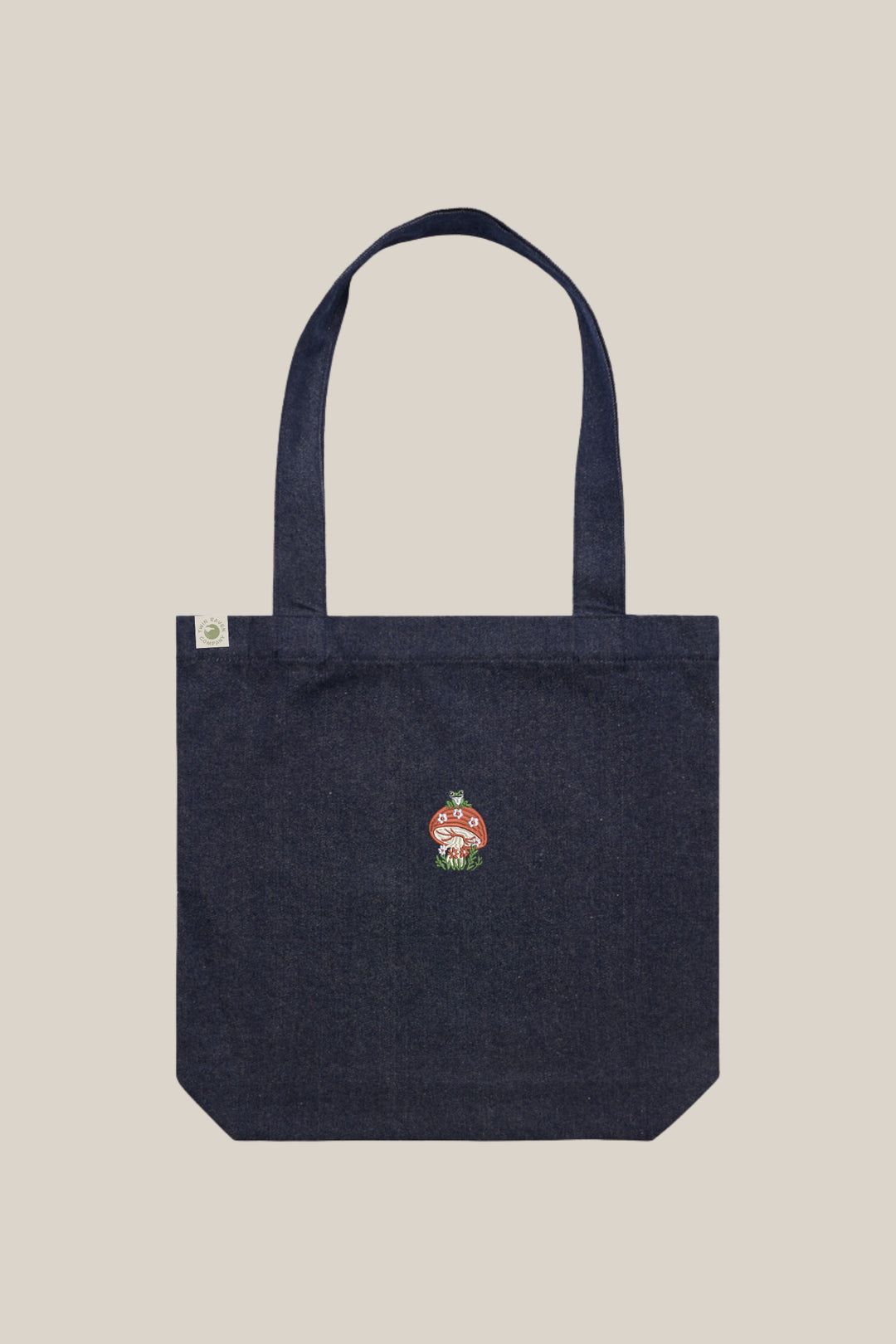 Frog Friend Denim Tote