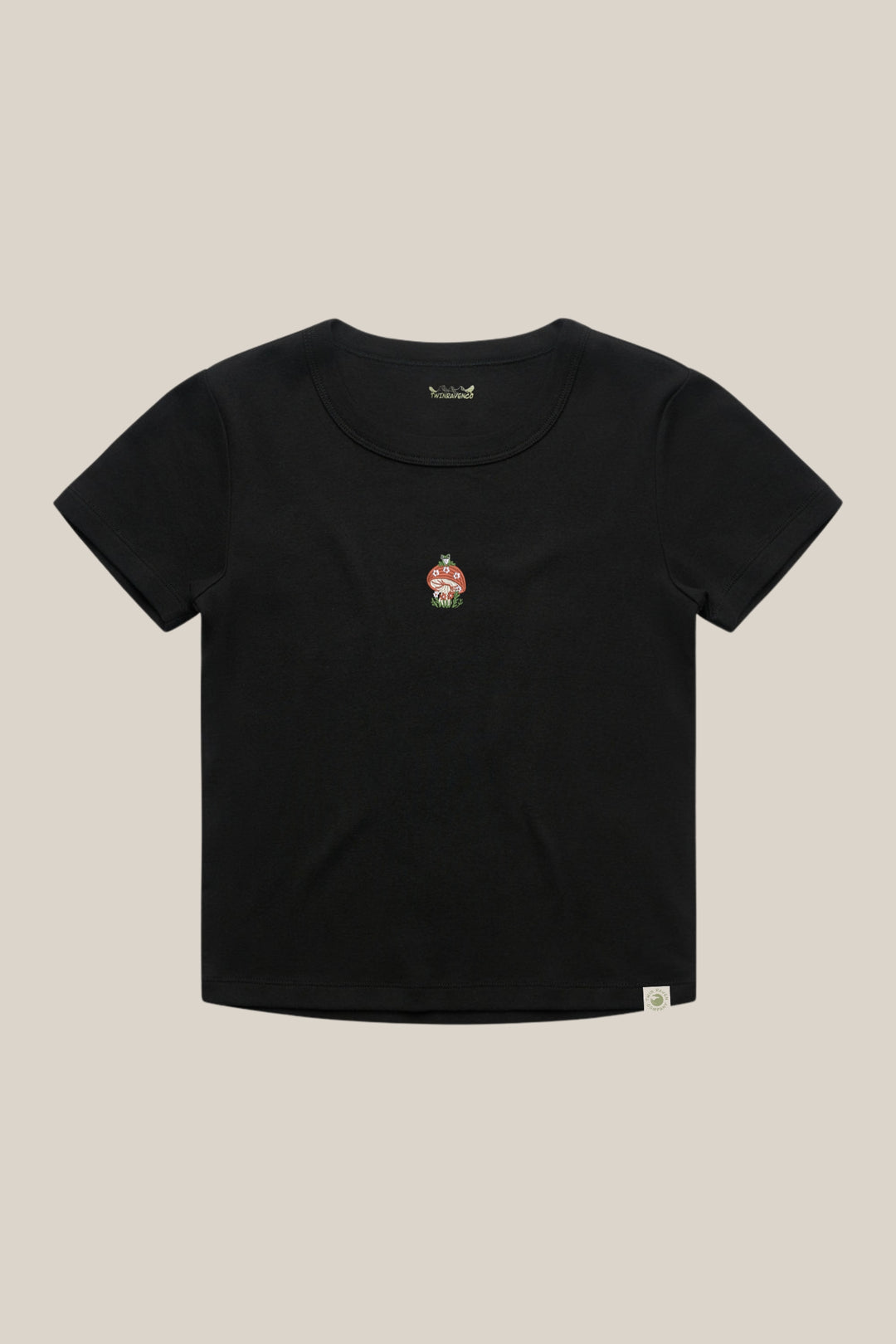 Organic Frog Friend Ribbed Tee