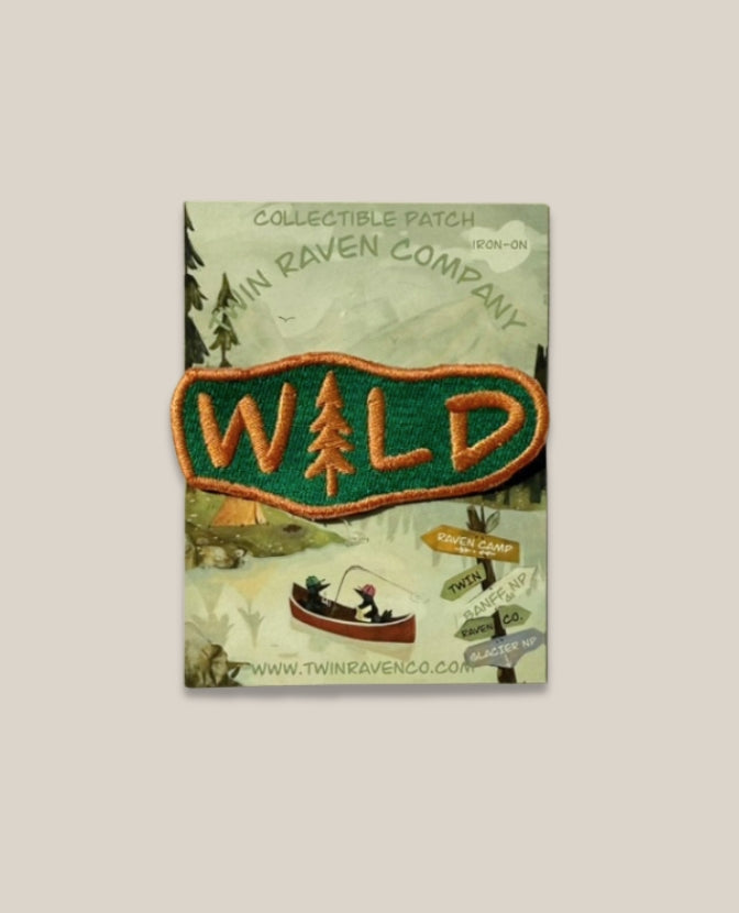 Wild Iron-on Patch