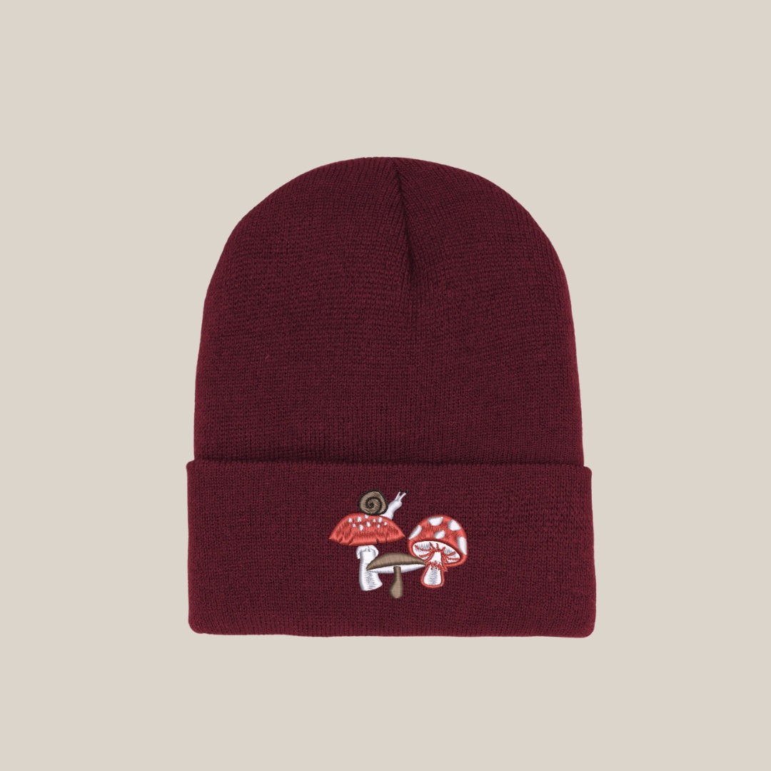 Whimsical Mushroom Beanie