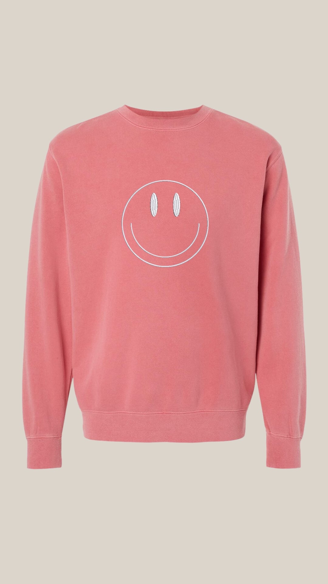 Personalized Smiley Crew