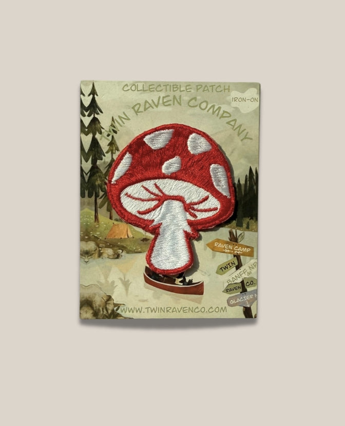 Mushroom Iron-on Patch