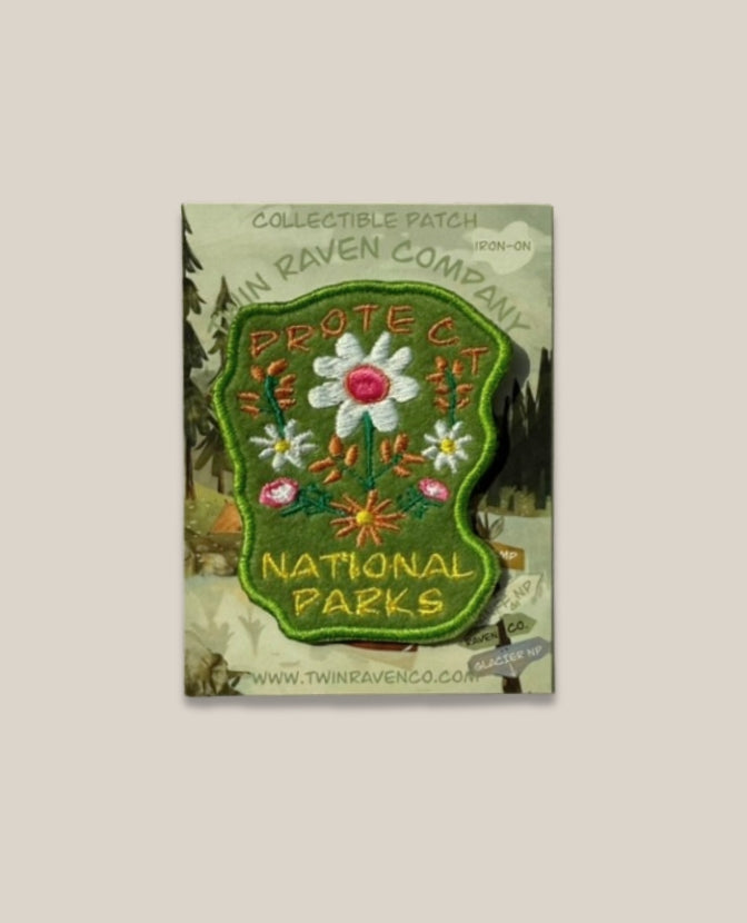 Protect National Parks Iron-on patch