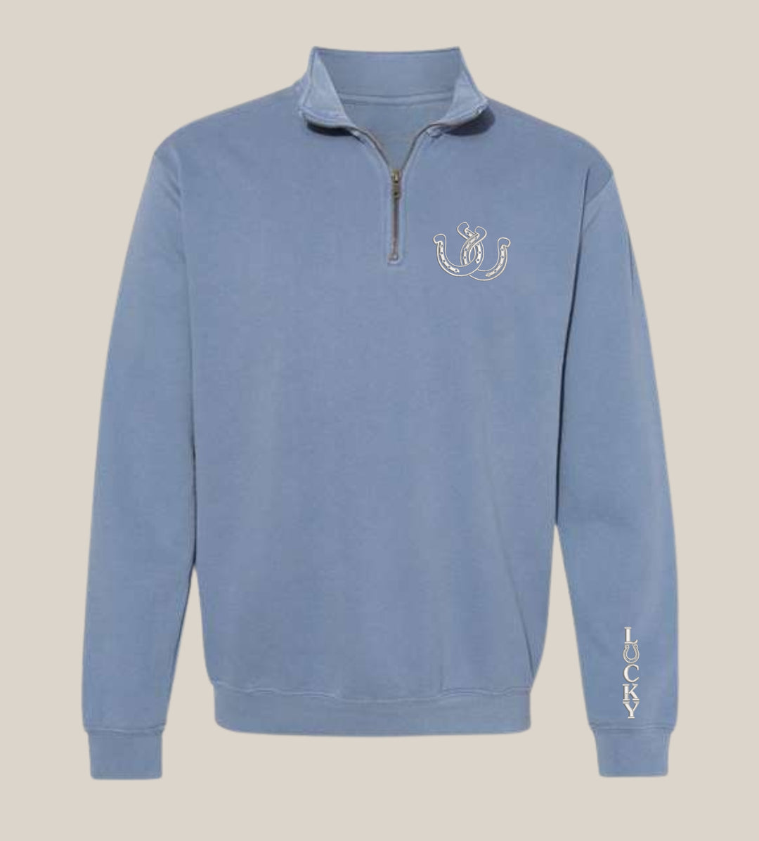 Lucky Horseshoe Quarter-Zip