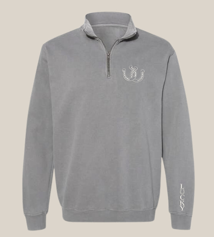 Lucky Horseshoe Quarter-Zip