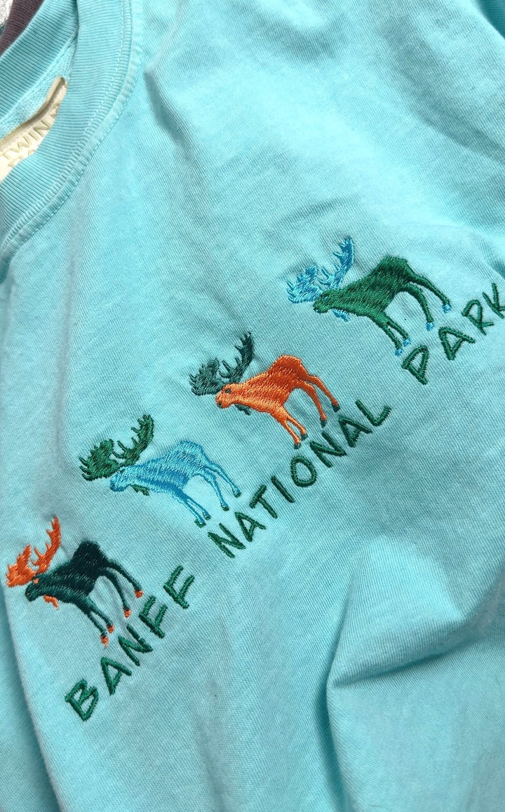 Groovy Banff Moose Tee