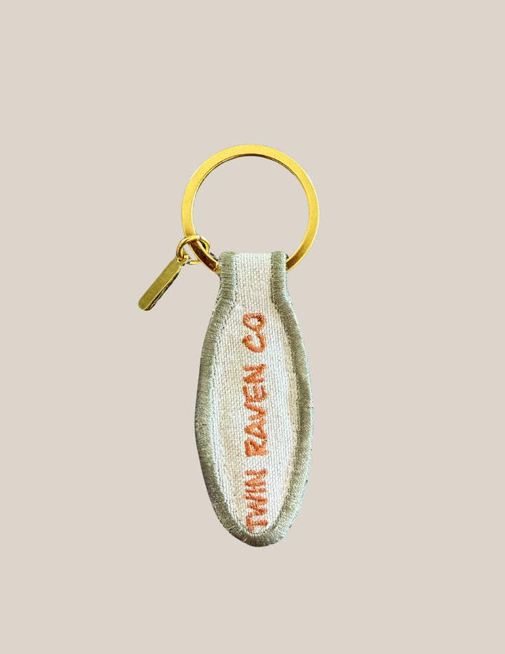 Rainbow Trout Patch Keychain