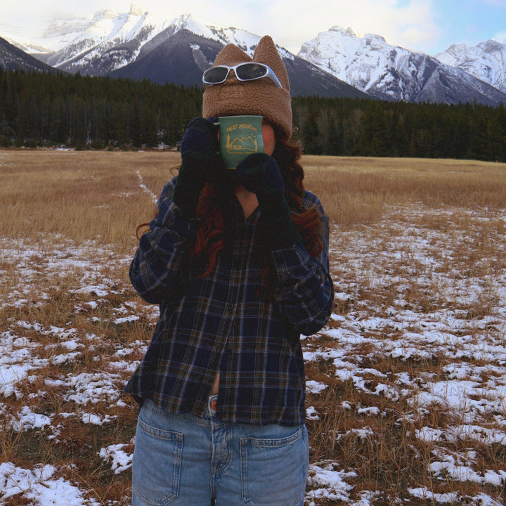 🍁Teddy Sherpa Four Point Beanie
