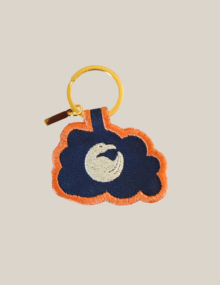 Slow Down Patch Keychain