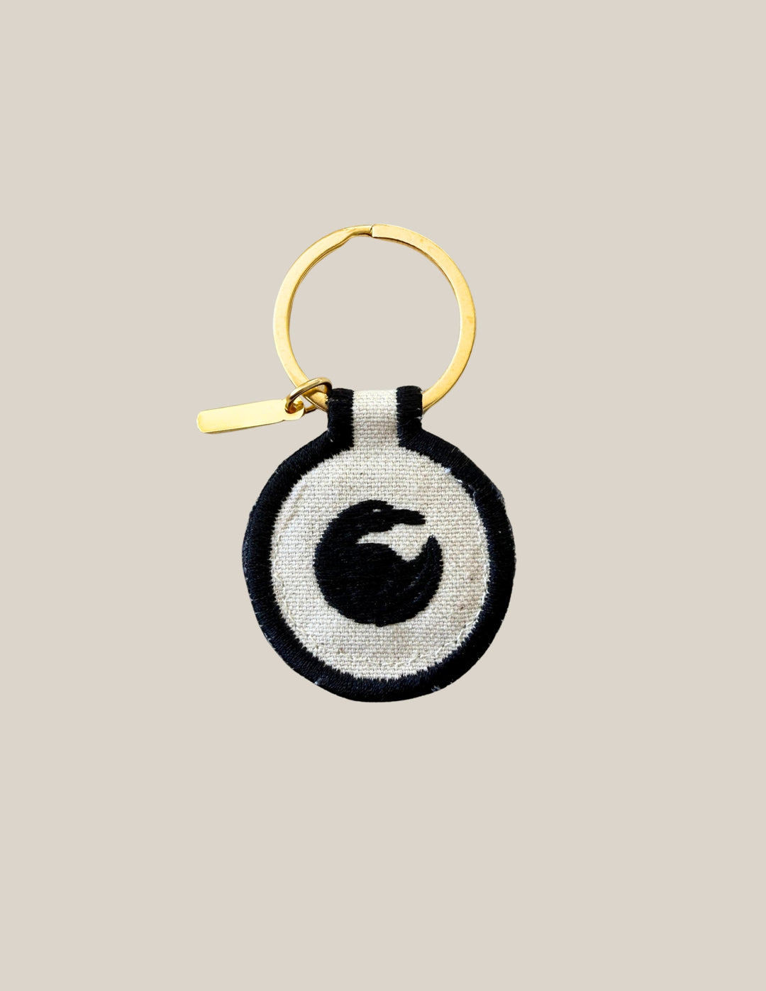 Raven Patch Keychain