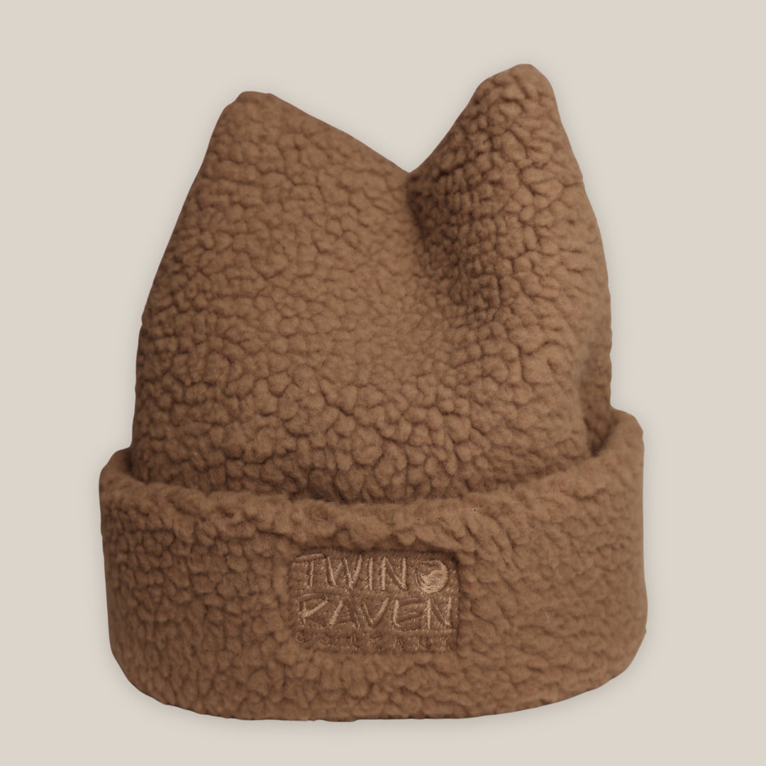 🍁Teddy Sherpa Four Point Beanie