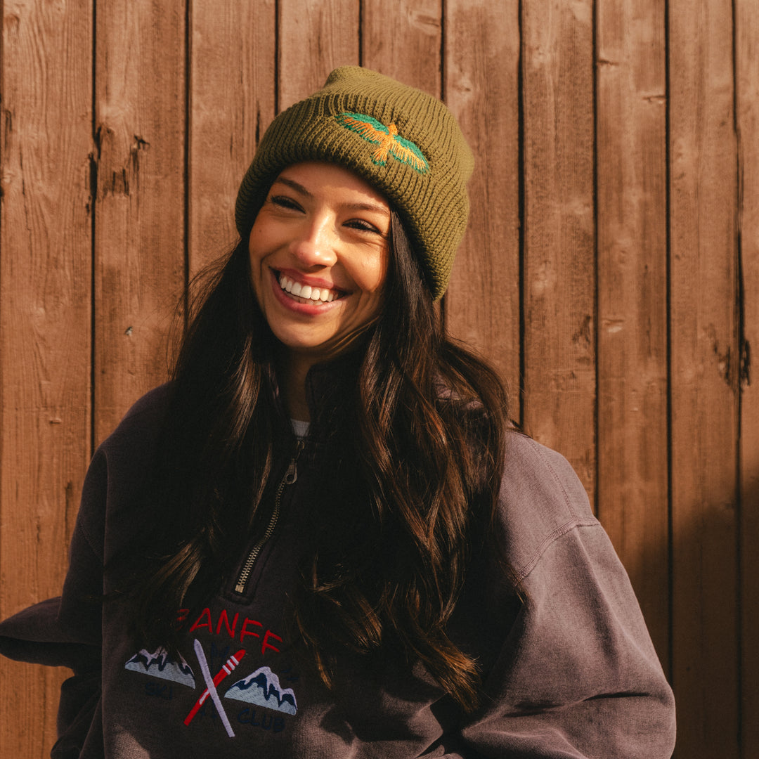 🍁Retro Raven Beanie