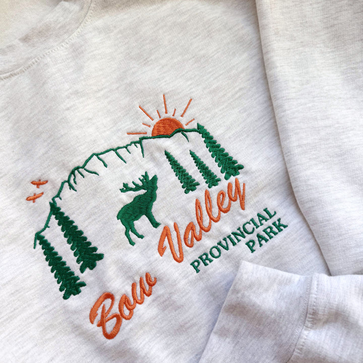 Retro Bow Valley Provincial Park crew