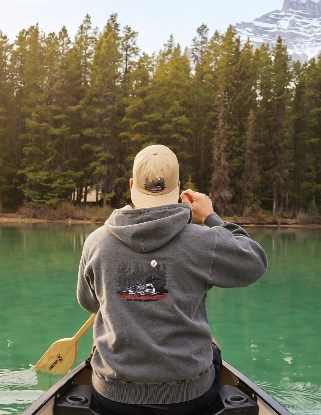 🍁Loon Lake Zip-Up Hoodie