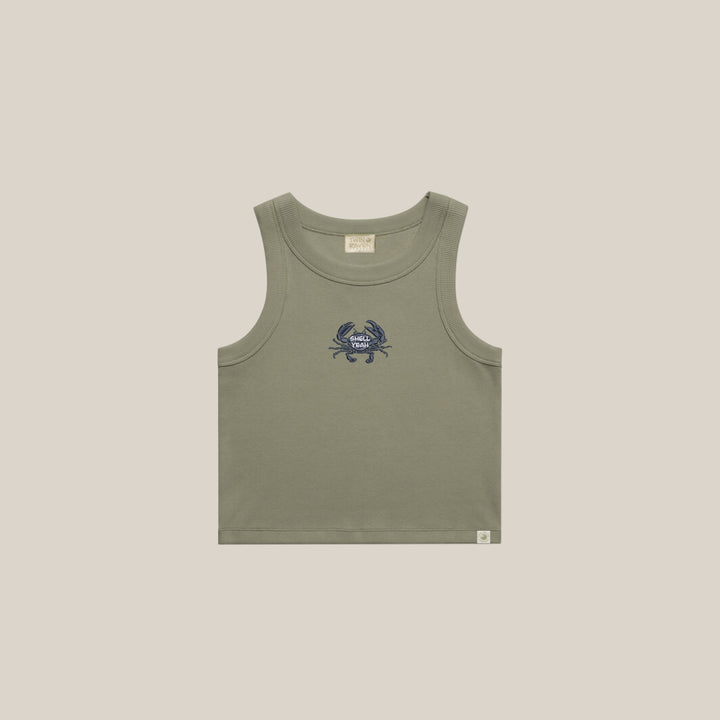 Organic Shell Yeah Crew Waist Tank