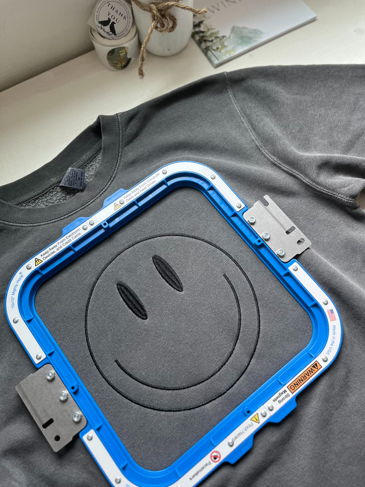 Personalized Smiley Crew